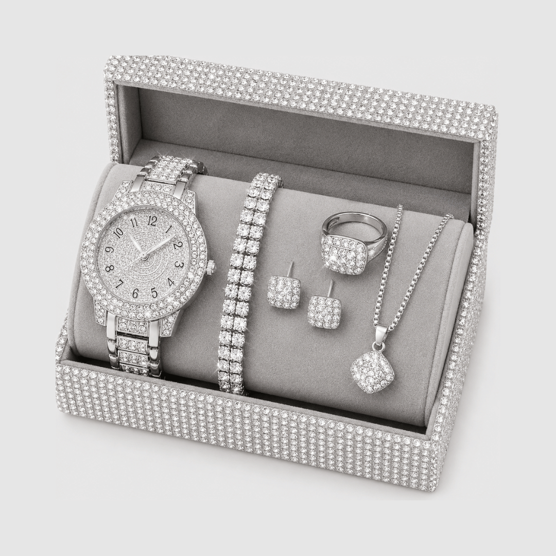 Kit Relógios de Quartzo Femininos | Conjunto Elegante