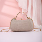 Conjunto de 6 Peças de Bolsas de Noiva Brilhantes para Mulher, Bolsa de Noite, Banquete, Bolsa de Mão, Bolsa Transversal, Bolsa de Casamento, Conjunto de Joias de Borboleta a Combinar, Ideal para Casamentos, Reuniões, Banquetes, Festas, Bailes de Finalistas. O Melhor Presente para Mulheres